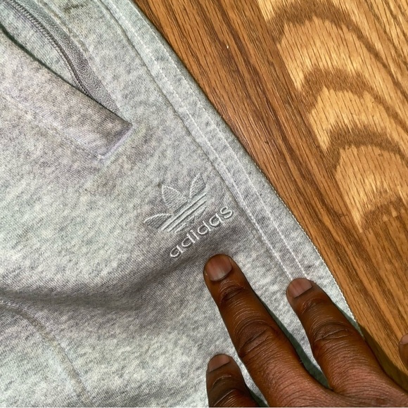 Adidas Heather Gray Joggers - Picture 7 of 7